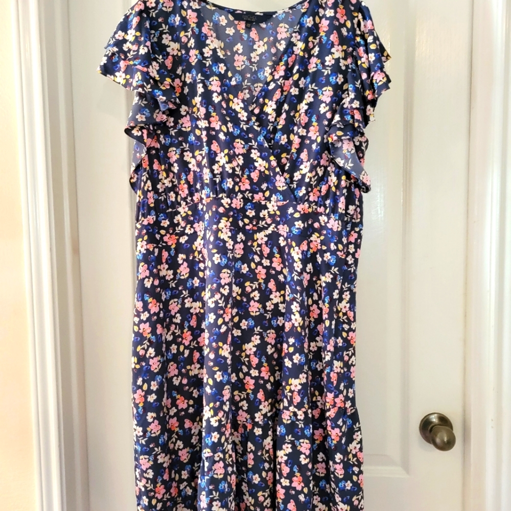 Rachel Roy summer floral midi dress